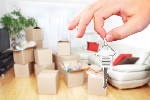 Man and van service supporting a flat move in West London
