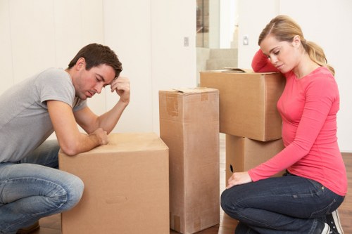 Furniture move support for a Holland Park flat or townhouse