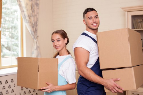 Home move support with loading and transport